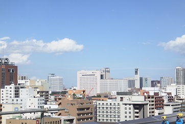 屋上より